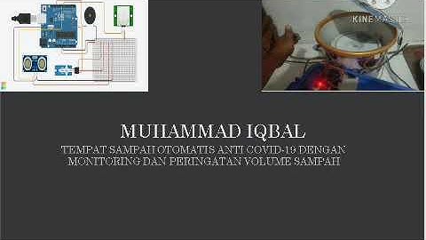 Tempat Sampah Otomatis Anti Covid-19 dengan Sistem Monitoring dan Peringatan Volume Sampah