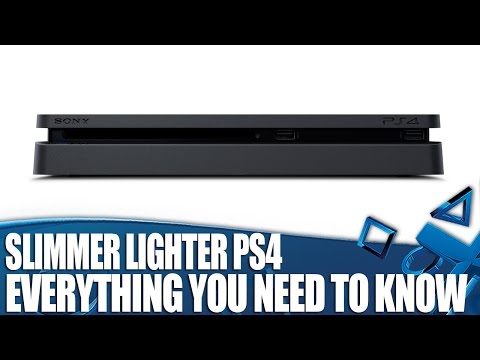 The New Slimmer Lighter PlayStation 4 Everything You Need To Know