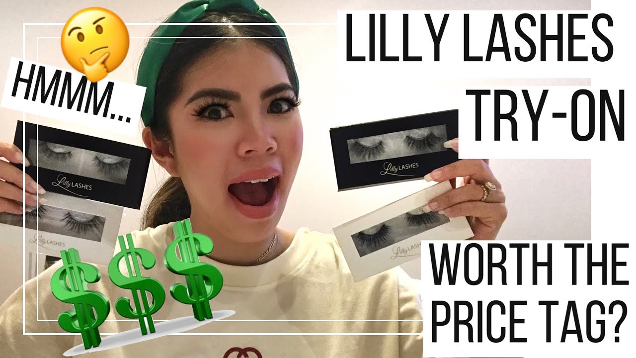 Lilly Lashes Try On & Honest Review! Best Selling Goddess, Diamonds, Luxe, Paris, Doha Hooded Eyes