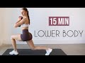 15 MIN LEGS/BUTT/THIGH WORKOUT AT HOME (With Dumbbells)