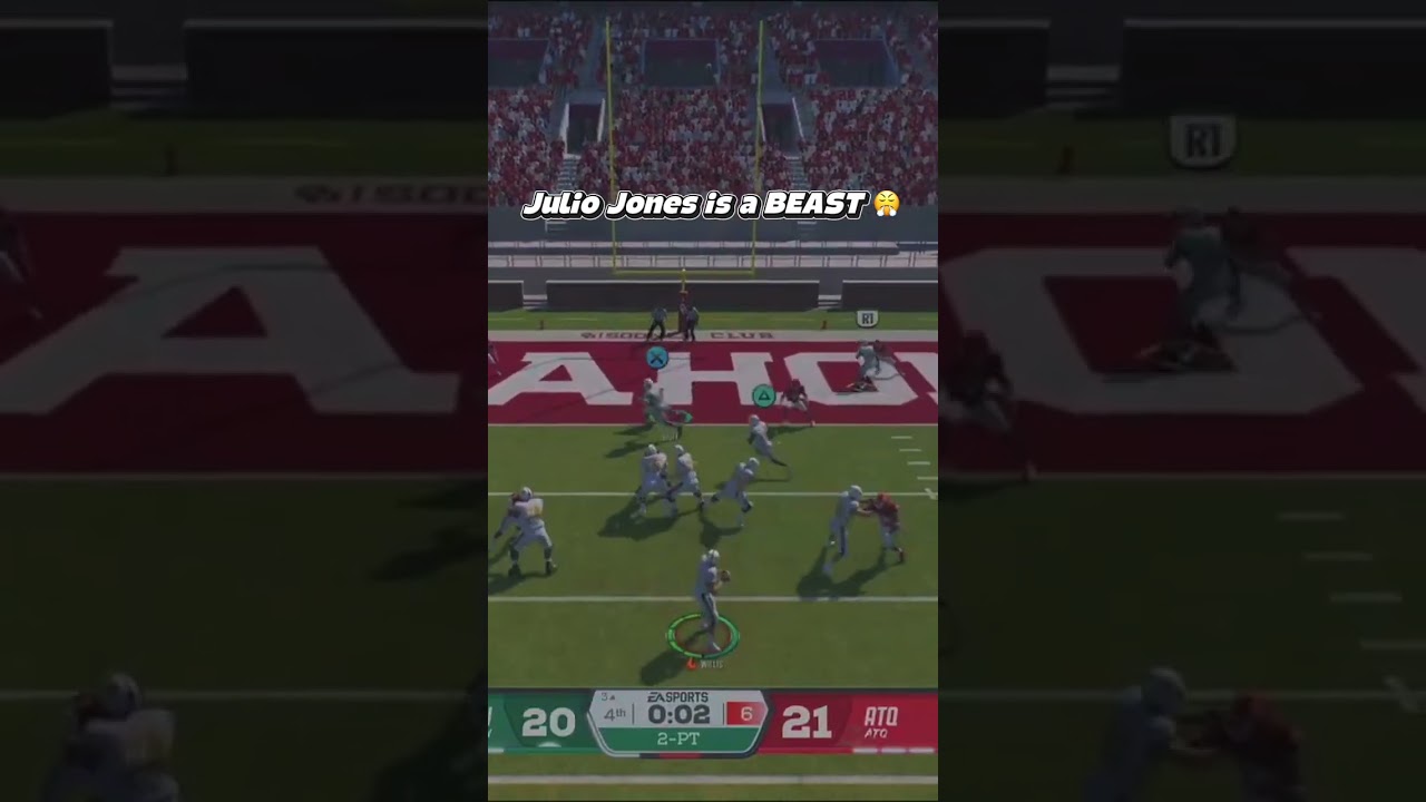 99 Хулио Джонс — это проблема! 