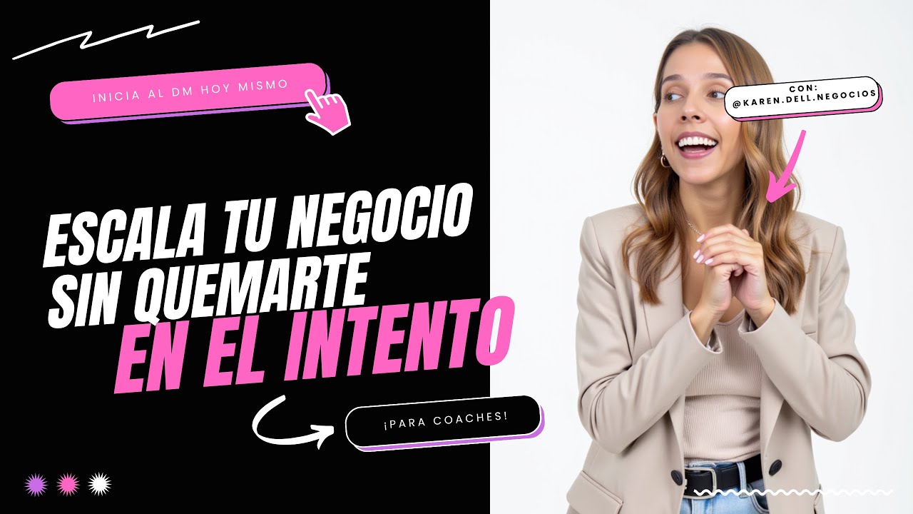 Escala tu negocio digital sin quemarte en el intento 🚀 - YouTube
