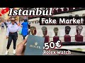 Fake market Istanbul Turkey 2021 #travel #touristdestination