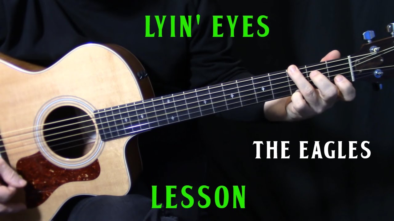 Guitar Chords Lying Eyes