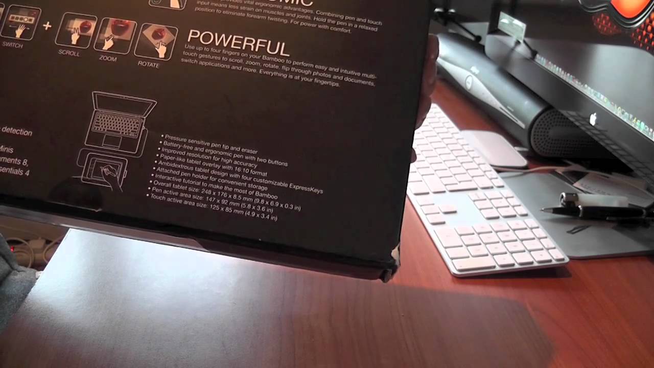 Wacom Bamboo Pen & Touch Special Edition Unboxing