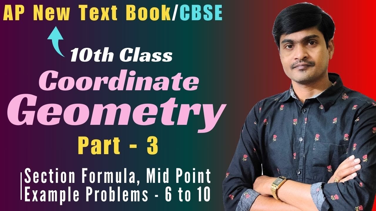 Coordinate Geometry Part - 3 I 10th Class I AP New Syllabus/CBSE I ...