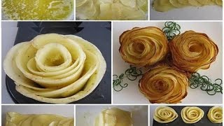 Картофельные розы. Картофельные розы.