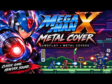 Mega Man X ⚡ full playthrough with a metal soundtrack
