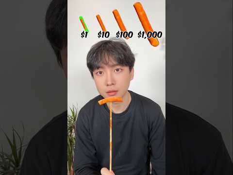 $1 Tteokbokki Vs $1,000 Tteokbokki