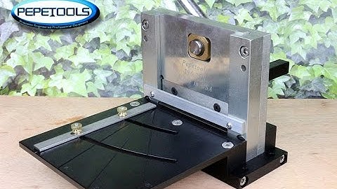 Pepe Tools 4" Guillotine Shear Demo & Review in HD