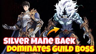 Silver Mane Baek Destroys Gb & This Is How! Gb Guide! [solo Leveling: Arise]
