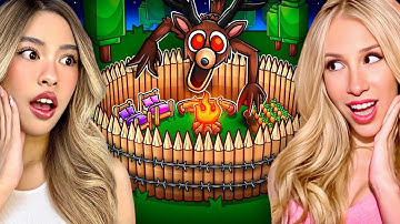 I Built The SAFEST BASE in 99 Nights In The Forest w/ LANA RAE