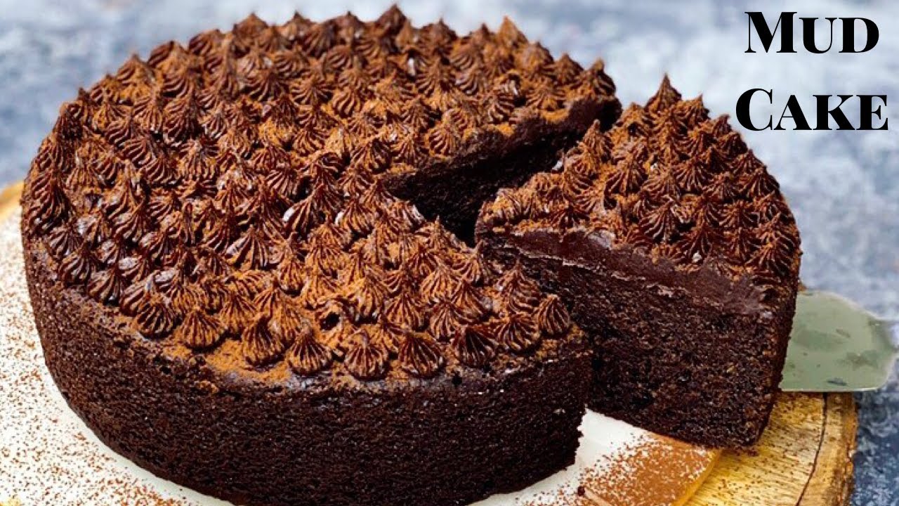 Chocolate Mud Cake | Easiest Chocolate Fudge Frosting | Valentines Special | Flavourful Food