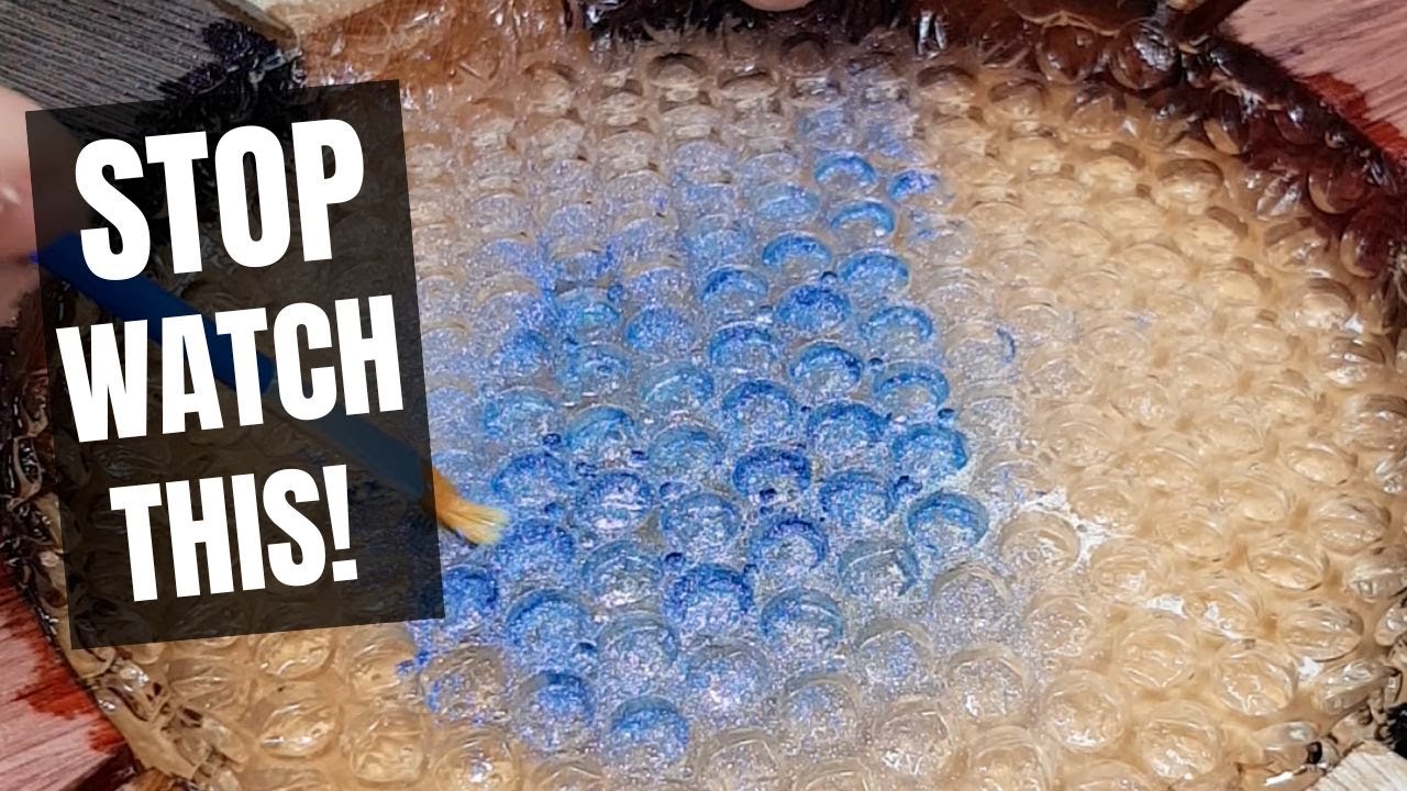 Purple Depth and Six Types of Wood — A Unique Fusion of Resin and Timber 🌌