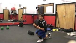 Devin Bell - sand bag training