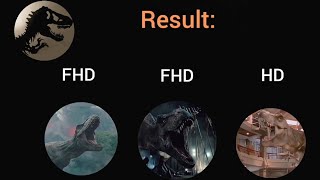 Jurassic world–Tyrannosaurus rex texture evolution