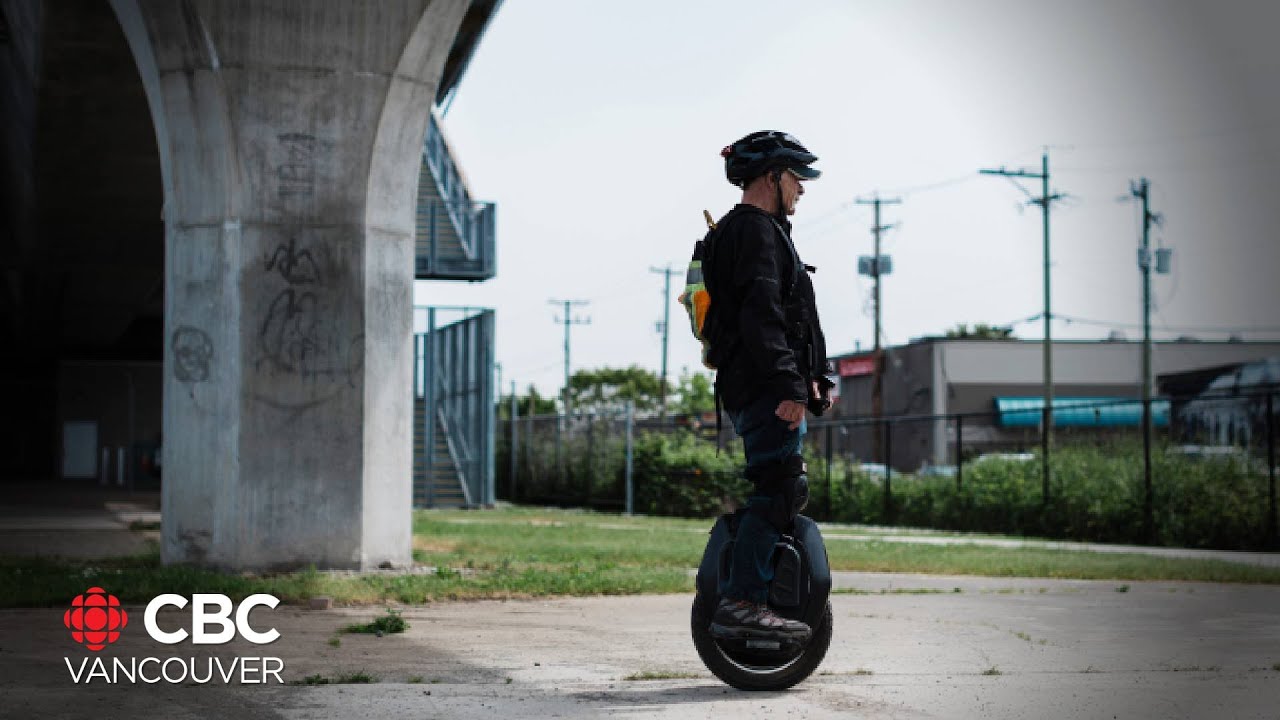 Electric unicycles gaining ground in Vancouver YouTube