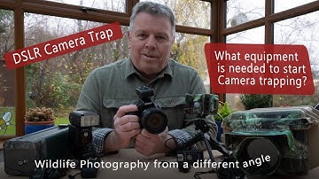 DSLR CAMERA TRAP - What equipment is needed to get started with camera trapping?