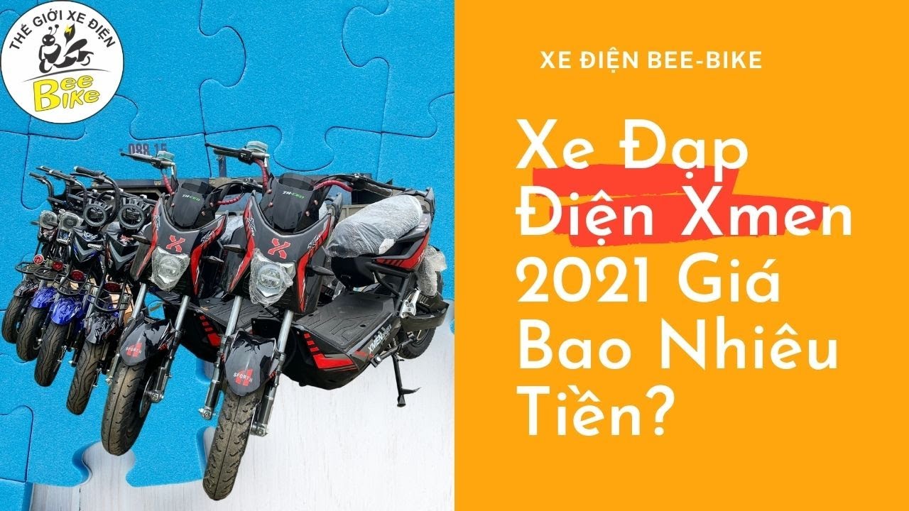 Xe Đạp Điện Xmen 2021 Giá Bao Nhiêu Tiền - youtube