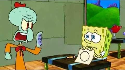 Bob Esponja 'Como hacer un circulo perfecto'1]