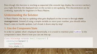 How to Dynamically Display Text in React Native