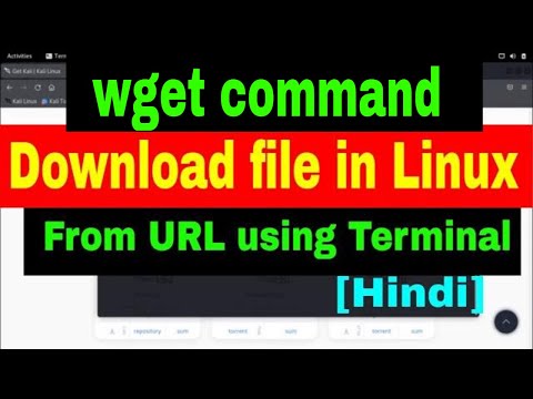 How to download file in Linux from URL via Terminal using Wget command