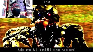 Reaction To "Frightful Night" This Is Halloween (FNAF SFM Remake By Mr Suit - READ DESCRIPTION)