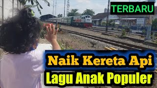 Download Lagu Naik Kereta Api Tut Tut Tut | Lagu naik kereta api tut tut tut | rel kereta api stasiun kota kediri MP3