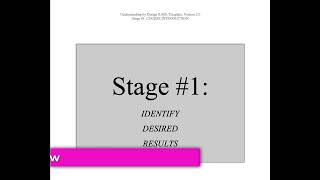 UbD Template Stage#1