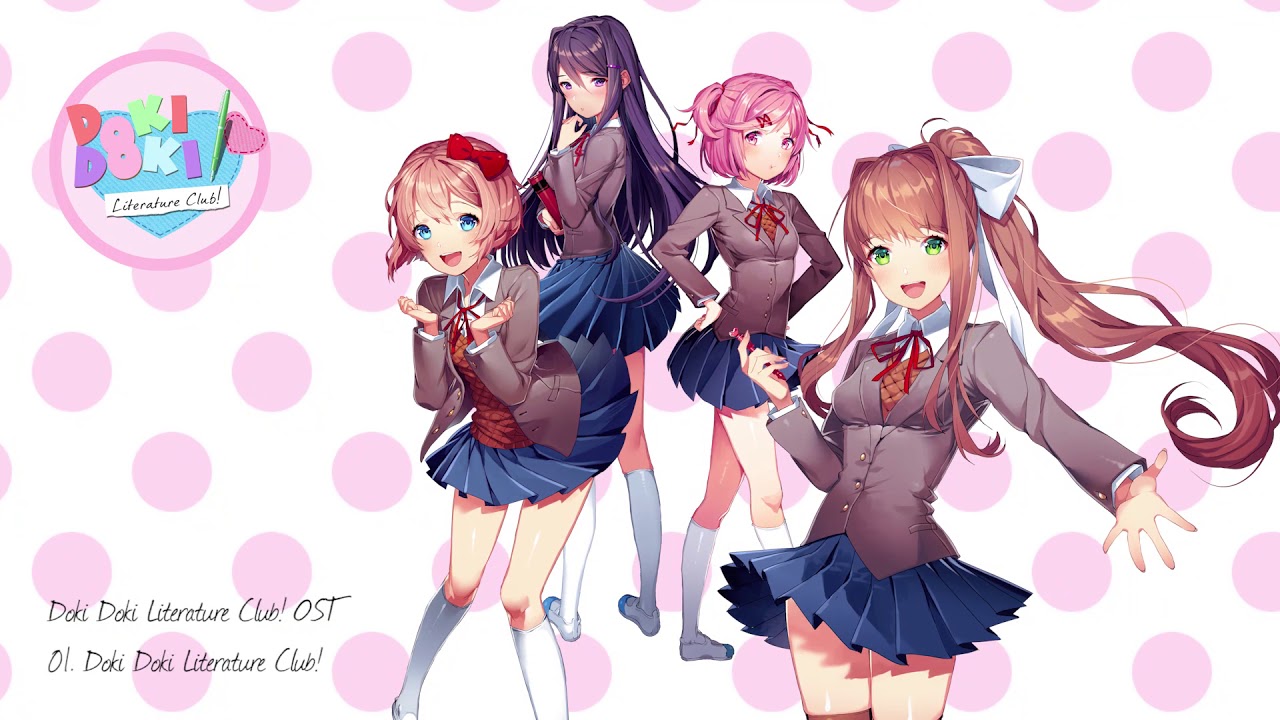 Doki Doki Literature Club Ost Doki Doki Literature Club Main Theme Youtube