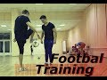 Моя "бомбезная" тренировка по футболу(фристайлу) / Football training