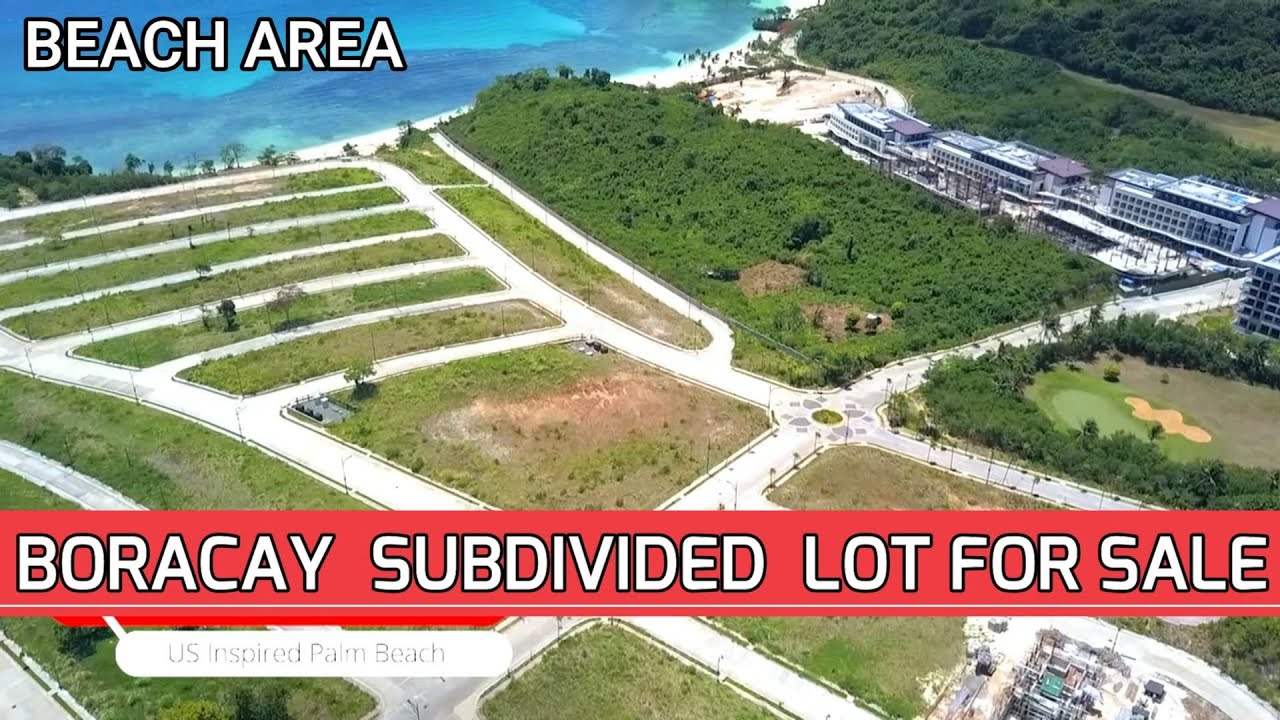PROPERTY FOR SALE 59 Boracay Lot for sale with beach area YouTube