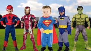 Superhero In Real Life Finger Family Song Daddy Nursery Rhymes For Children