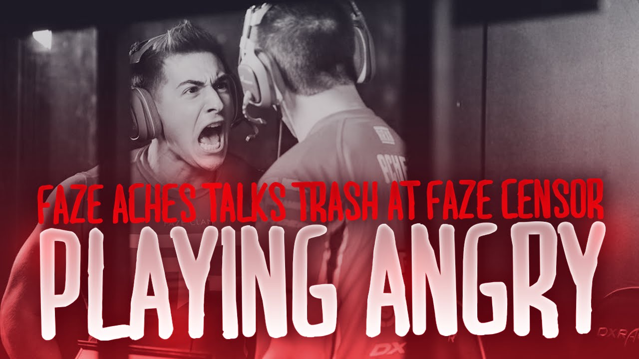 FaZe Aches Trash-Talks FaZe Censor: Playing Angry