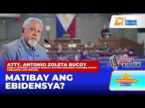 Malakas ang Ebidensya sa Article 4 ng Impeachment Laban kay VP Sara | Arangkada Balita