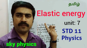 Elastic energy || Properties of matter || STD 11 Physics || sky physics