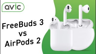 HUAWEI FreeBuds 3 или Apple AirPods 2? Сравнение наушников!