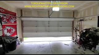 wayne dalton torquemaster conversion kit www.rightontimegaragedoors.com
