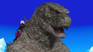 Godzilla and Rex and MINUS ONE! Ft.@O_zner [Blender]