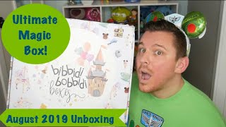 Bibbidi Bobbidi Boxes August 2019 Ultimate Magic Box | Disney Subscription Unboxing and Review
