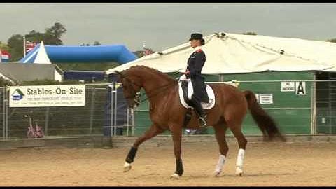 Adelinde Cornelissen & the fabulous Parzival at Hickstead 