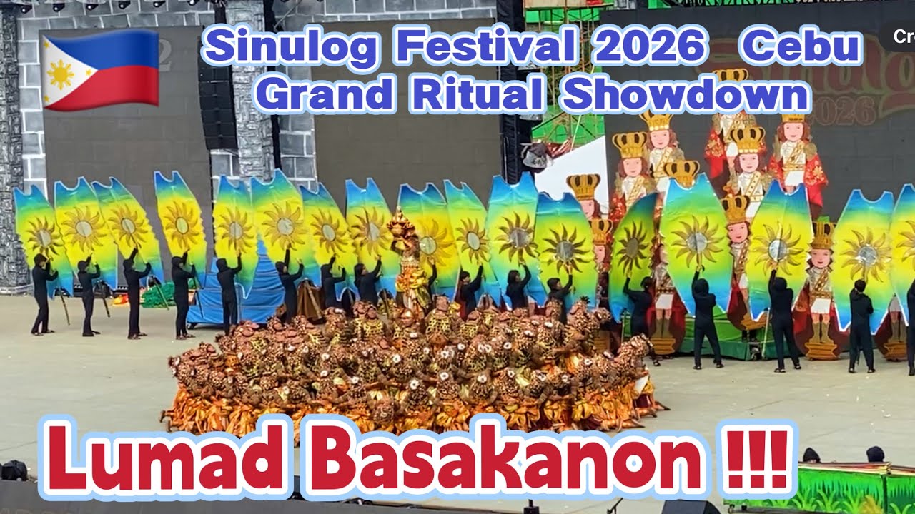 Sinulog 2026 LUMAD BASAKANON Ritual Showdown Cebu City Festival Dance & Costume  | Sinulog Festival