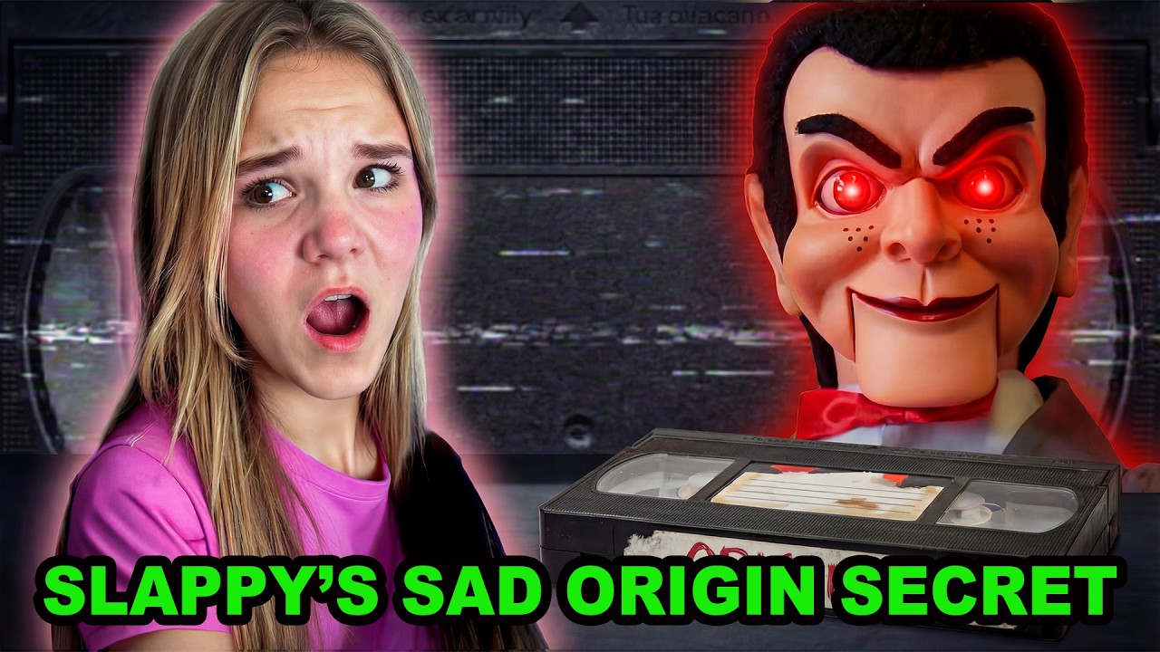 We Discovered Slappy’s Sad Origin Story Secret VHS Tape! #slappy - YouTube