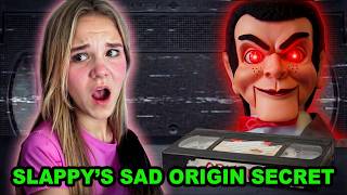 We Discovered Slappy’s Sad Origin Story Secret VHS Tape! #slappy