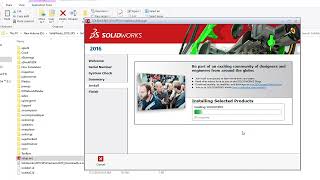 How to install SOLIDWORKS 2016