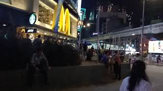 Suasana Malam Kuala Lumpur - depan Lot10, Bukit Bintang.