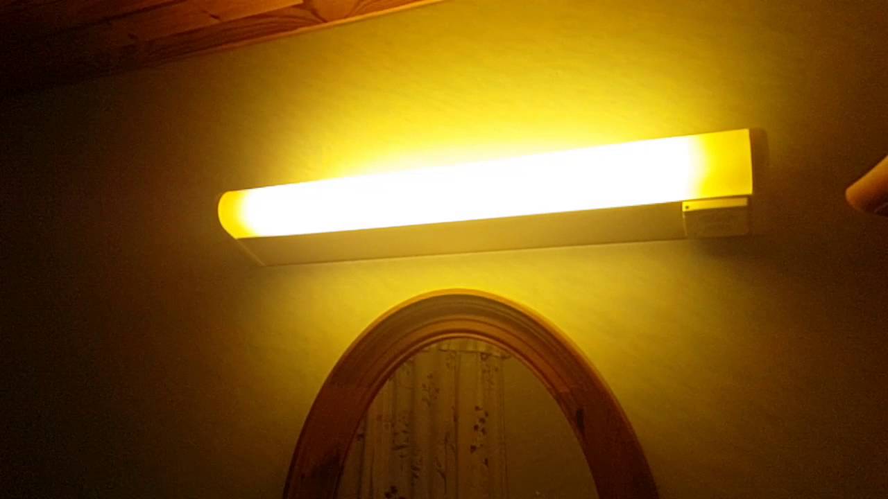Fluorescent light slow motion video YouTube