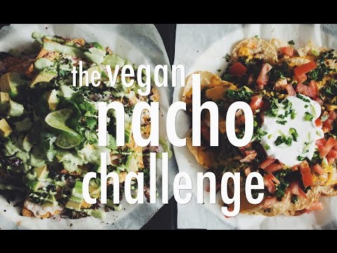 THE VEGAN NACHO CHALLENGE | hot for food