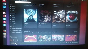 Unity8 Ubuntu 16.10 Spotify works on!