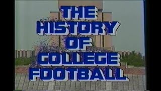 The History Of College Football (1987)